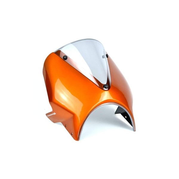 Royal Enfield Interceptor Fly Screen Orange Crush